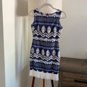 Lolli poli midi dress